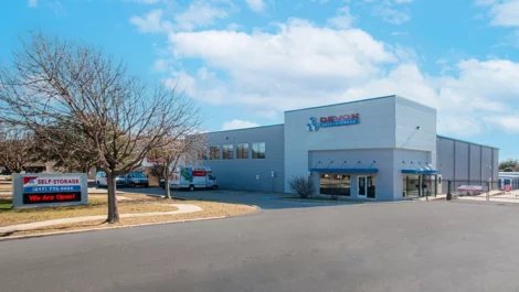 Storefront to Devon Self Storage SW Ft. Worth, TX