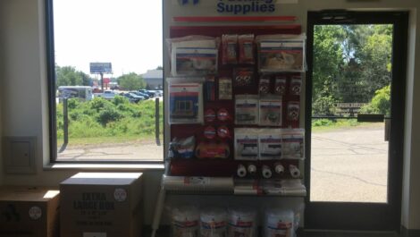 Packing supplies at Devon Self Storage in Wyoming, Michigan