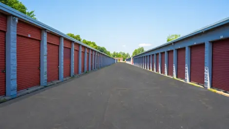 Exterior, Drive Up Units of Devon Self Storage in North Holland, MI