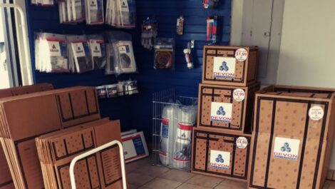 Storage supplies for sale at Devon Self Storage in Memphis, TN