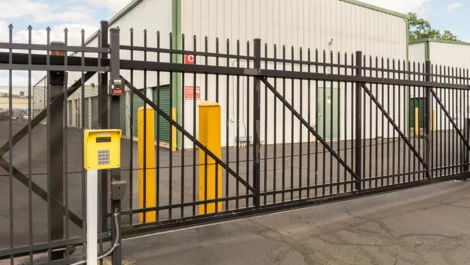 secure, gated Self Storage Units in Lowell, MA on Duren Ave