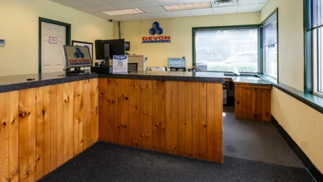 office area at Self Storage Units in Lowell, MA on Duren Ave