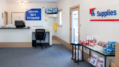 Interior Office Image of Devon Self Storage in Williamsburg, VA