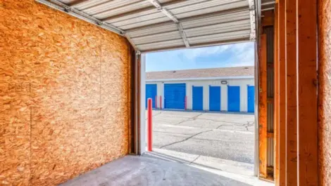 Inside of a self storage unit in Jenison, Michigan at Devon Self Storage