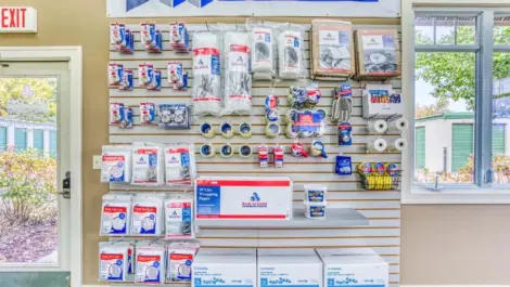 Packing and moving supplies at Devon Self Storage in Holland, Michigan