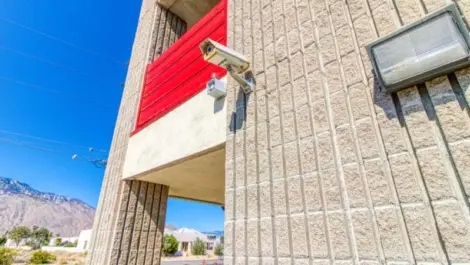 Video camera at Devon Self Storage in Palm Springs, California
