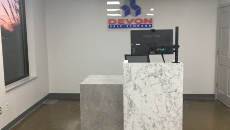 Office at Devon Self Storage in Wyoming, Michigan