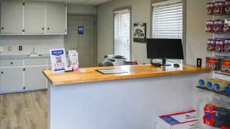 Devon Self Storage in Jenison, Michigan office