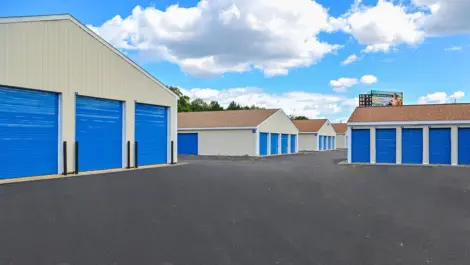 Devon Self Storage in Jenison, Michigan exterior, drive up storage