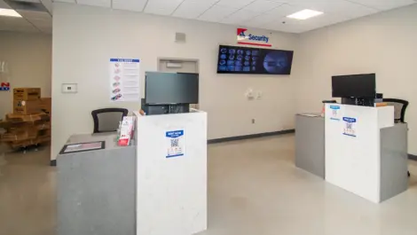 Interior office image of Devon Self Storage. Devon - Buchanan Ave