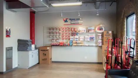 Interior Merchandise of Devon Self Storage in Chicago IL