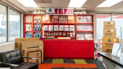 Interior image of Devon Self Storage Poplar merchandise
