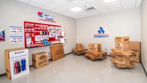 Interior merchandise image at Devon Self Storage Devon - Buchanan Ave