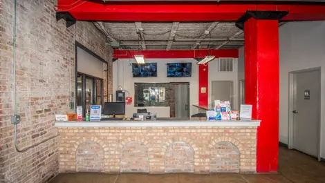 Interior office of Devon Self Storage in Chicago IL