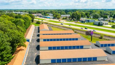 Devon Self Storage in Jenison, Michigan exterior view exterior self storage