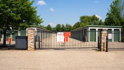 Exterior image of Devon Self Storage access gate