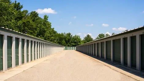 Exterior image of Devon Self Storage units