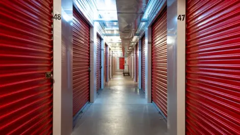 Interior image of Devon Self Storage units in Ocean City, MD, on Ocean Gateway