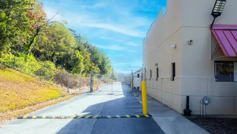 Devon Exerior side of building.