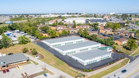 Devon - Exterior aerial image, Devon Self Storage - Lemay Ferry