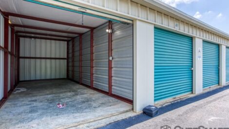 Clean drive-up outdoor storage units available at Devon Self Storage in Spartanburg, South Carolina