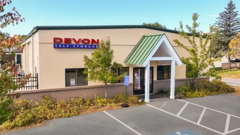 Self Storage in Falmouth, ME, accessible parking and entrance