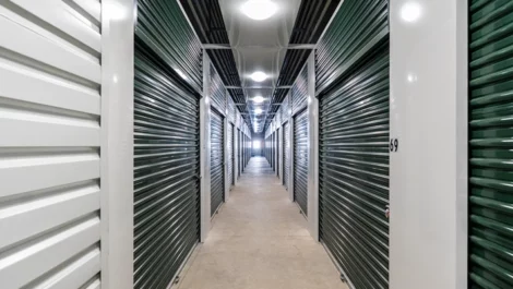 Self Storage in Falmouth, ME, hallway of storage unit