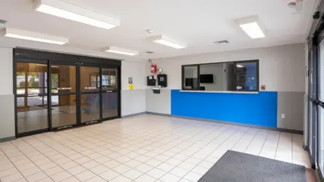 Storage facility entrance, store front in Pompano Beach, FL at Devon Self Storage Pompano Beach, FL