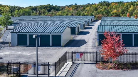 Self Storage in Falmouth, ME, aerial view