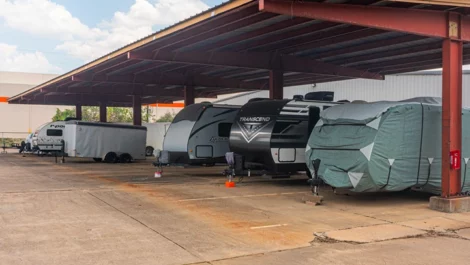 covered parking storage Self Storage Units in Houston, TX, on Hwy 6 N