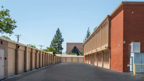 Outdoor, drive up access storage Devon Self Storage - Marconi in Sacramento, California