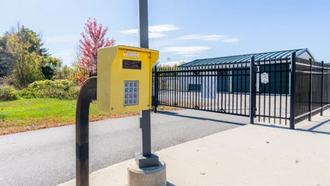 Self Storage in Falmouth, ME, keypad