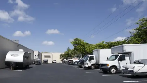 Parking storage, boat storage, trailer storage, vehicle storage in Pompano Beach, FL
