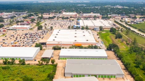 Storage facility Self Storage Units in Houston, TX, on Hwy 6 N