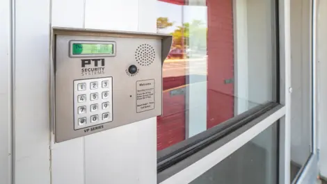 Exterior image of Devon Self Storage keypad Hazlet, NJ