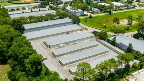 Devon Self Storage - St. Augustine outdoor, drive up storage units.