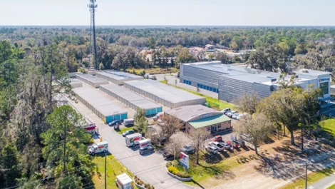 Aerial view of Devon Self Storage - Gainesville (DAR)