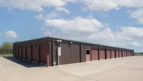 Outdoor, drive up storage units in Bixby, OK at Devon Self Storage Bixby