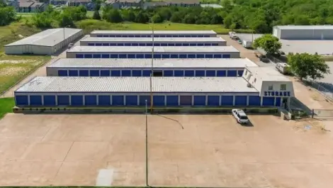 Aerial shot of Devon Self Storage in Ardmore.