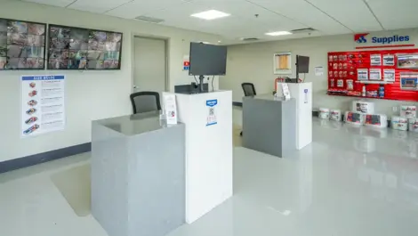 Front office at Devon Self Storage in Racine, WI