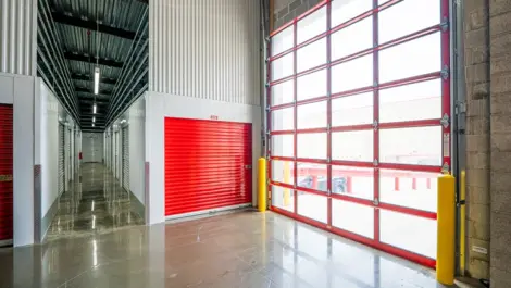 Indoor view of Devon Self Storage unit, Self Storage in Racine, WI