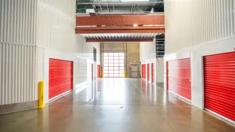 Interior view of storage lockers Self Storage in Racine, WI