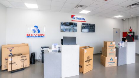 Interior Office image at Devon Self Storage