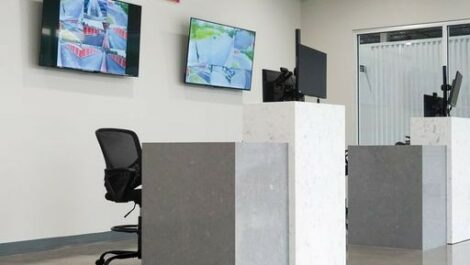 Lobby at Devon Self Storage in Macon.