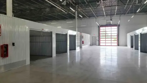 Empty units at Devon Self Storage in Macon.