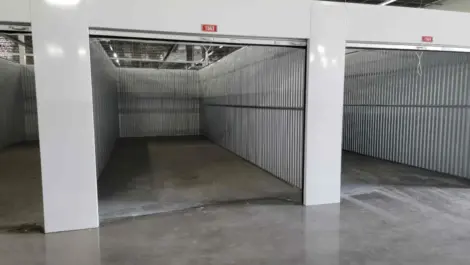 Empty units at Devon Self Storage in Macon.