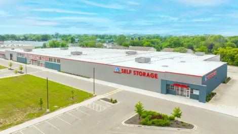 Exterior image of Devon Self Storage facility Kenosha