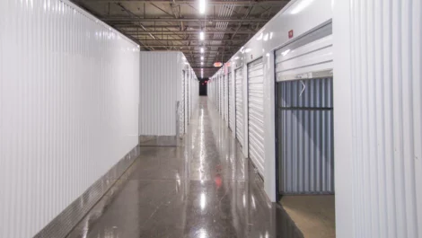 Storage facility hallway, Devon Self Storage - Warren