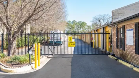 Devon Self Storage - 2648 Two Notch Road, SC gated entry