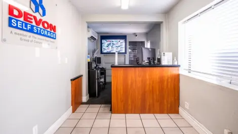 Devon Self Storage South Nellis Blvd office.